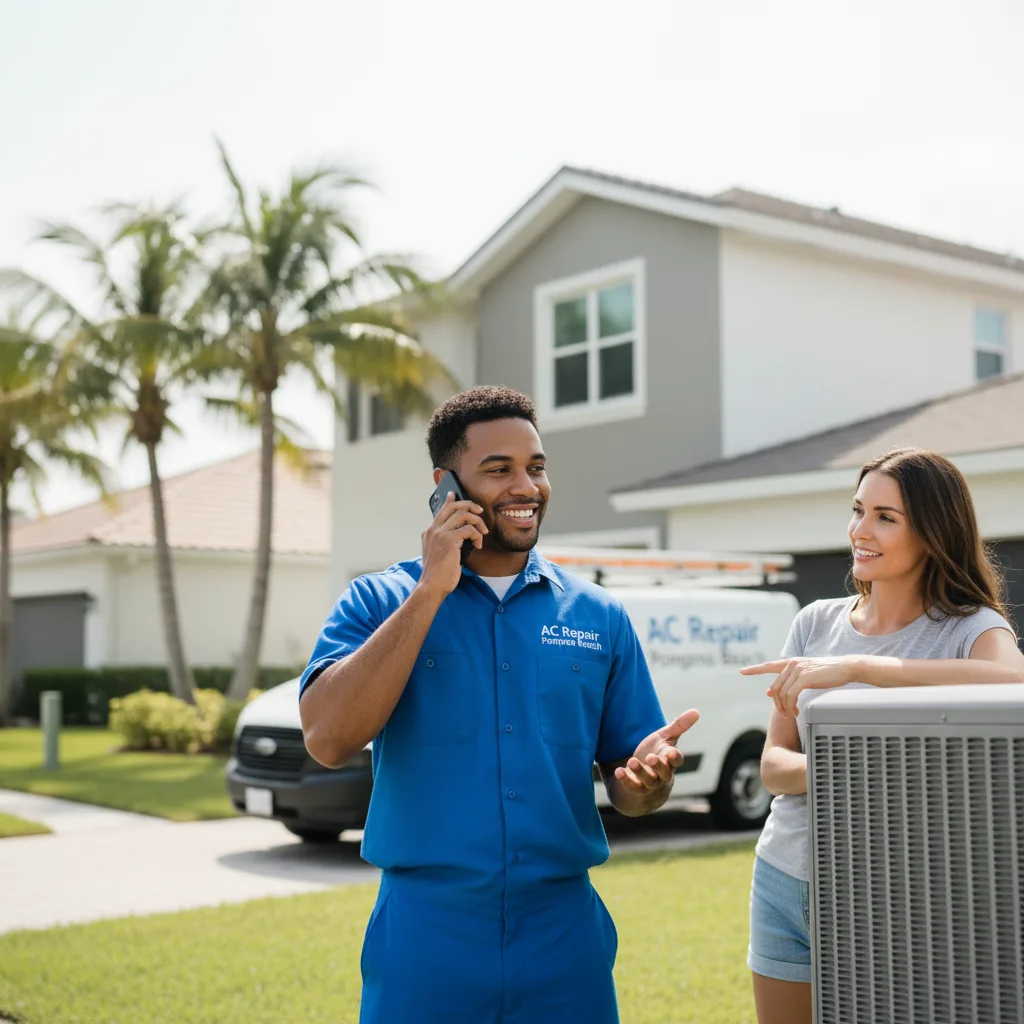 AC Repair Pompano Beach customer support in Llano
